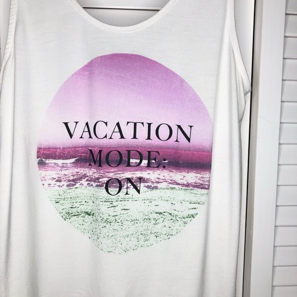Desert Dreamer Vacation Mode On Tank Top Size S - Picture 3 of 7